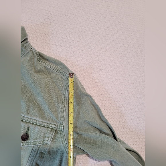 Levi's Light Green Denim Jacket - Picture 10 of 13